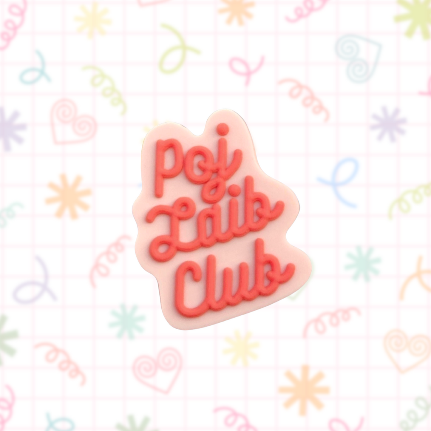 Poj Laib Club Shoe Charm