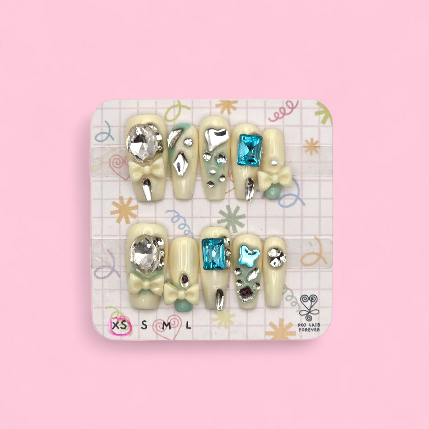 Crystal Bow Luxe ♡